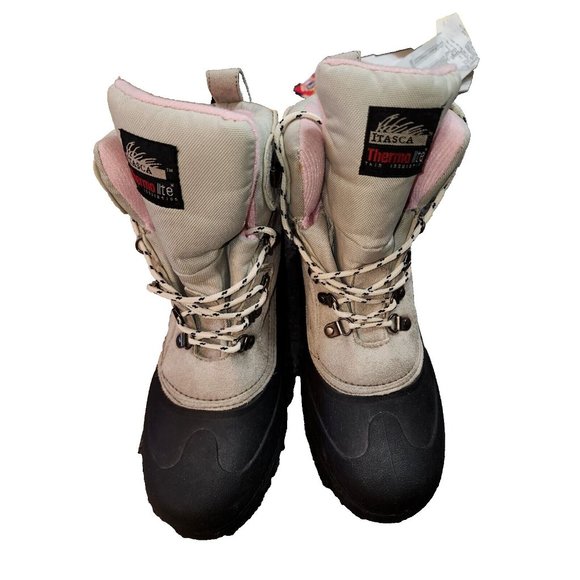 Itast GRANITE PEAK SNOW BOOTS with Thermoli Shoes - Itasca GRANITE PEAK SNOW BOOTS with Thermolite Insulating Liner Womens Size 10